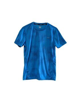 Hind Hydra Women's Short Sleeve Running Top, Blue, Medium, Moisture Wicking